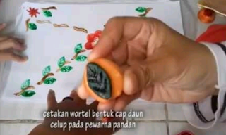 Contoh Seni grafis cetak tinggi