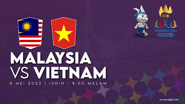 Siaran Langsung Live Malaysia vs Vietnam Bola Sepak Sukan SEA 2023 Kemboja