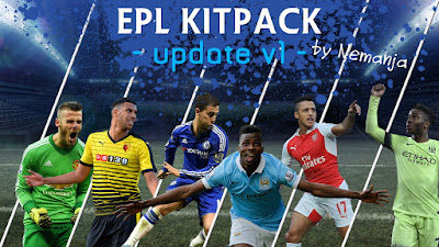 PES 2016 EPL 15/16 Kitpack Update v1 by Nemanja