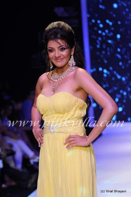 Kajal Agarwal Ramp Walk @ CVM Exports Show From International Jewellery Week !