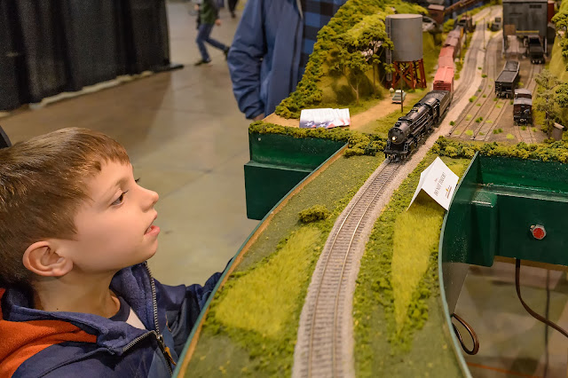 Model Train Layout at The World's Greatest Hobby on Tour