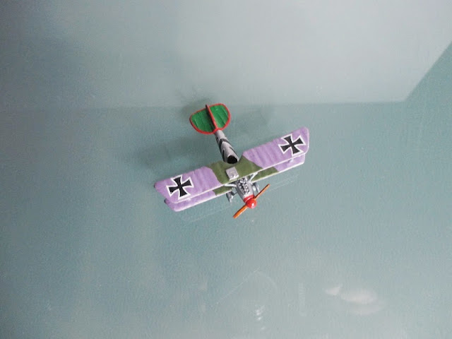 1/144 Albatros D.V diecast metal aircraft miniature