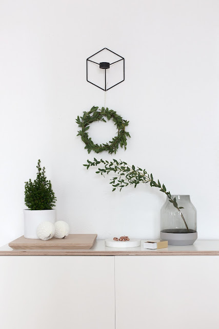 Inspiración para una decoración de Navidad nórdica