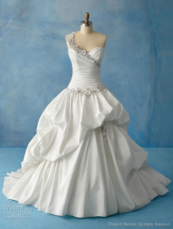 Cinderella ball gown of tulle and glitter net over taffeta is inspired by 