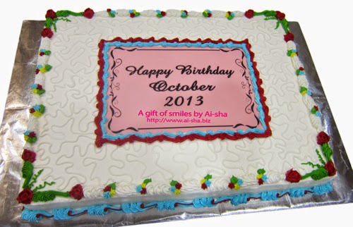 Birthday Cake Edible Image