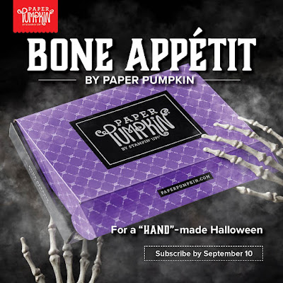 Craft with Beth: Stampin' Up! Paper Pumpkin Sneak Peek September 2019 Bone Appetit Appétit Project Kit Graphic Banner