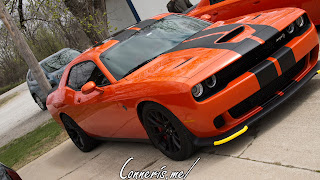 Dodge Challenger Hellcat Go Mango