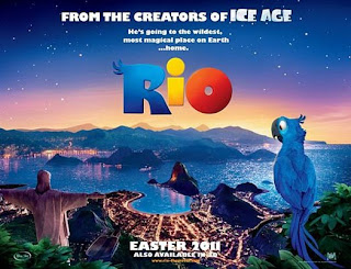 Rio animated movie poster