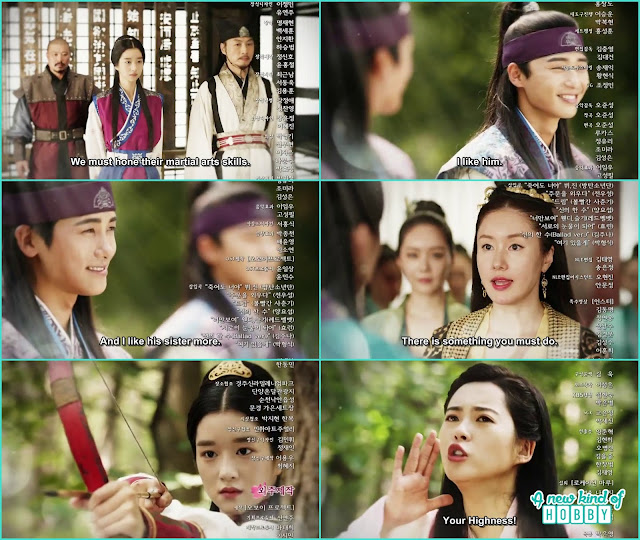  the queen ask princess suk meyung to get rid of A ro - Hwarang - Episode 11 Preview