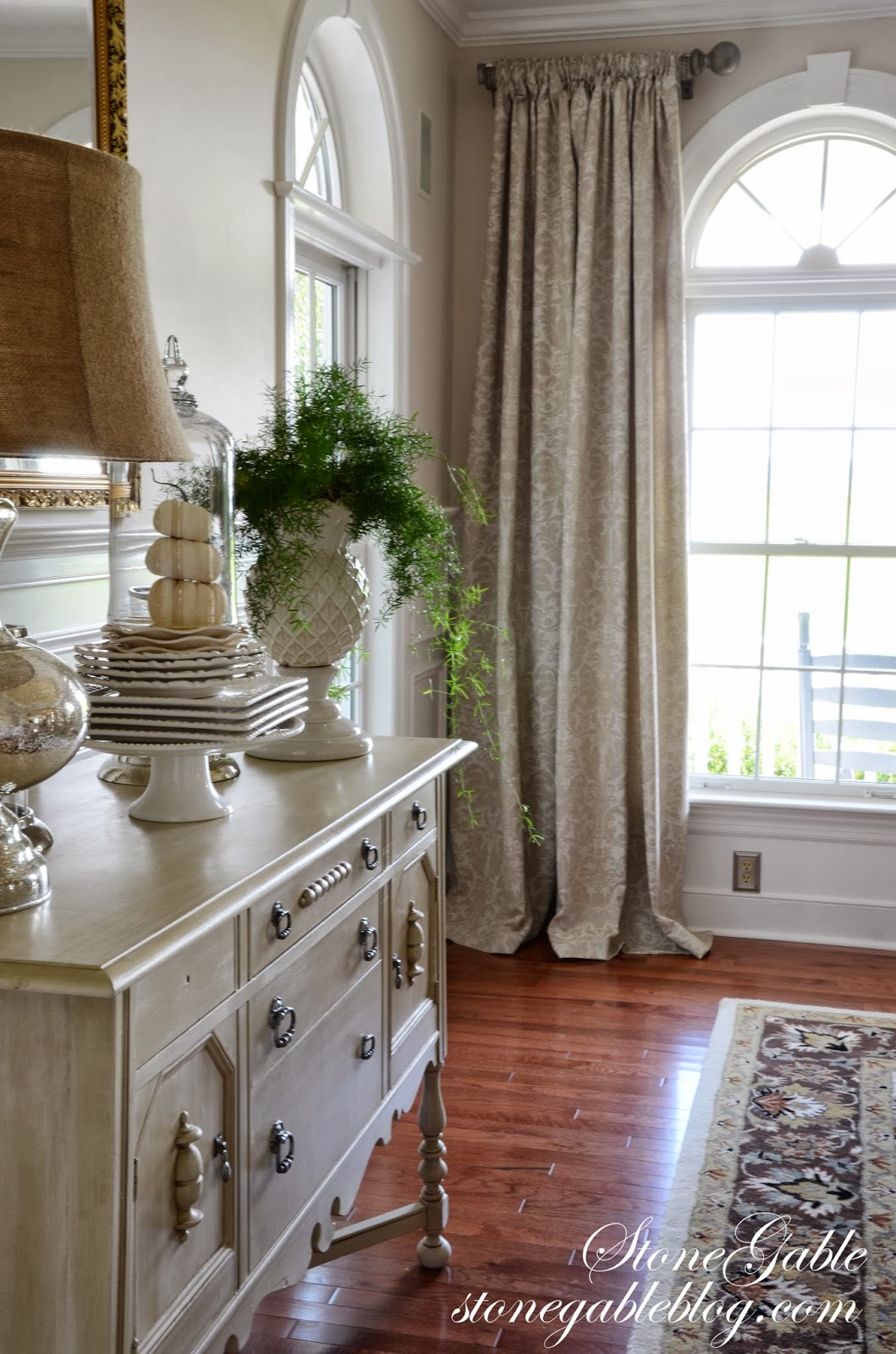 DINING ROOM CURTAINS StoneGable