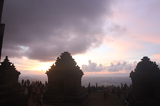 Sunset di Candi Ijo