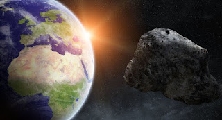 Idag passerar en meteorit nära jorden
