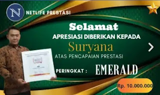Prestasi Member Bisnis Netlife | Obat Sehat Indonesia Ads