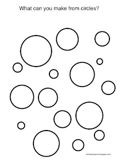 Art Sub Plans Worksheets Circle Drawing Game