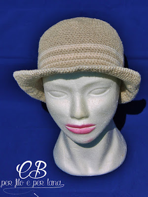 cappello lino