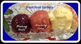 Three flavors of sorbet