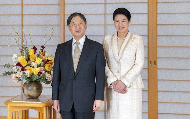 Empress Masako, Princess Aiko, Crown Prince Fumihito, Crown Princess Kiko, Princess Kako