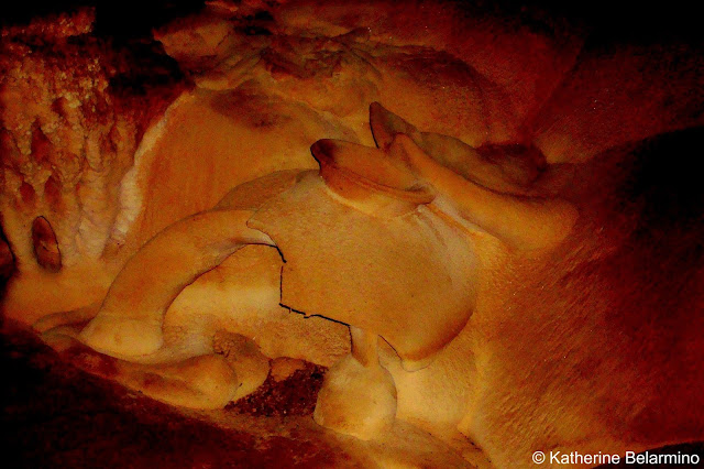 Artifacts in the Main Chamber of Actun Tunichil Muknal, Belize