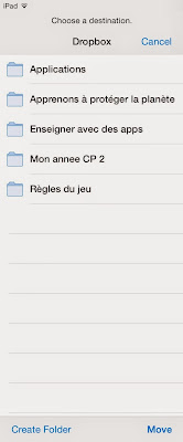 Partager document dropbox 1