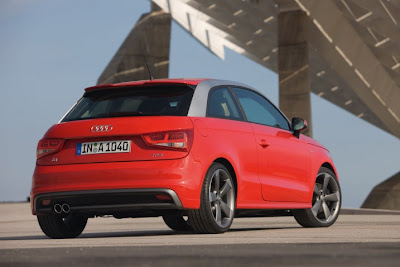 2011 Audi A1 Rear View