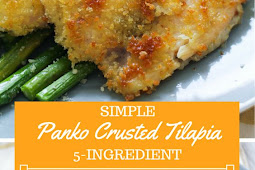 Simple Panko Crusted Tilapia