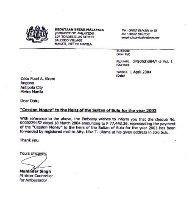 Contoh Surat Court Order