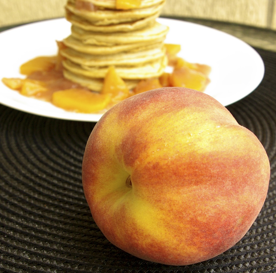 make ripened peach syrup syrup incredible perfectly how  peach peaches to make pancake to an pancake