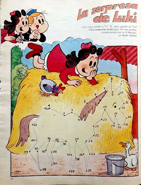 La Pequeña Lulu, Revista Billiken, Little Lulu, Decada de los 80, historietas.