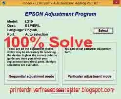 Epson Ecotank L210 Resetter Adjustment Program With Crack Free Download 2021