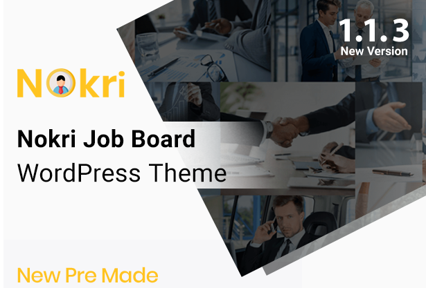 WordPress Theme Nokri Job Board