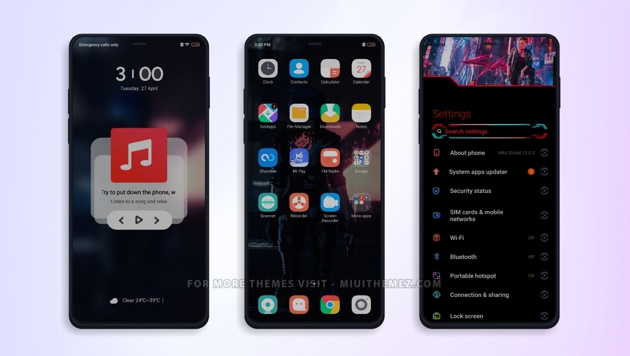 Cyber lineUi Beta MIUI Theme