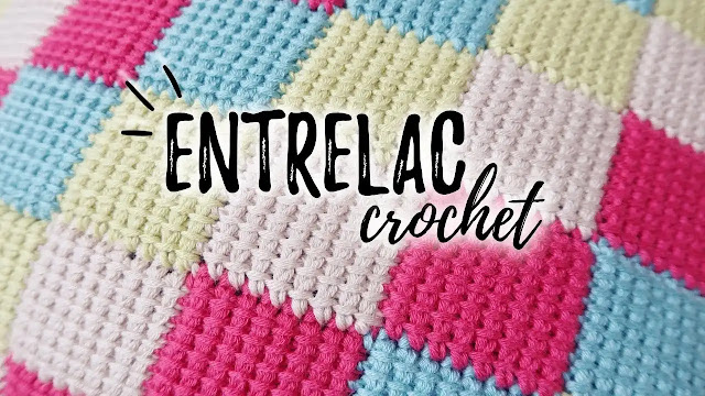 Punto entrelac a crochet