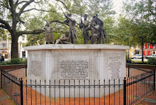 Statue Haitian Regiment Savannah GA