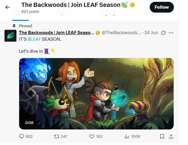 Backwoods Token Launch – New Survival Crypto Game