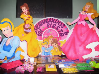 DECORACION CON GLOBOS PRINCESAS DISNEY