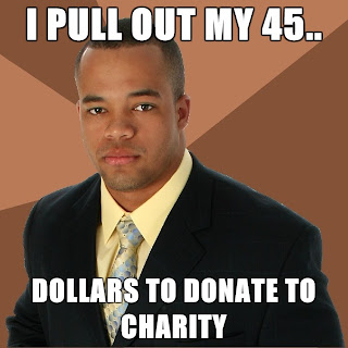 successful black man meme charity