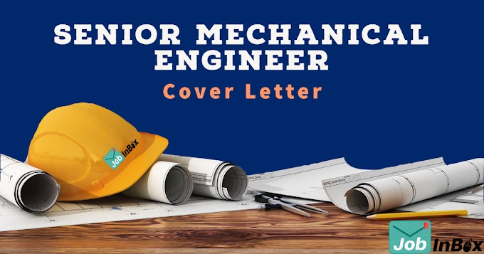 BUILDING SERVICES SENIOR MECHANICAL ENGINEER : SAMPLE COVER LETTER