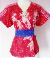 Model baju batik madura