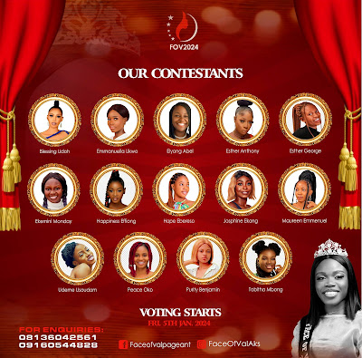 Face of Valentine 2024: Orgainers Unveils Contestants | Voting Now On