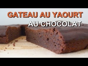 Gateau yaourt moelleux chocolat