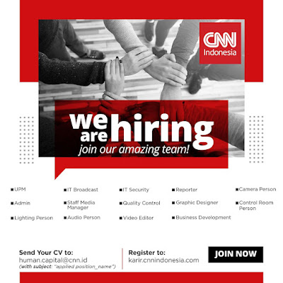 Lowongan Kerja - Job Vacancy : CNN Indonesia