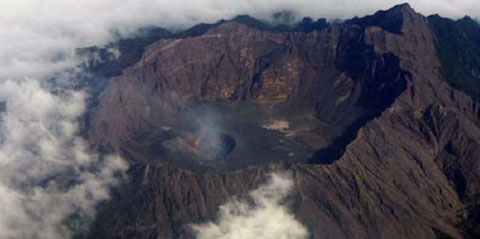 Gunung Raung Meletus, Lava Tak Meluber