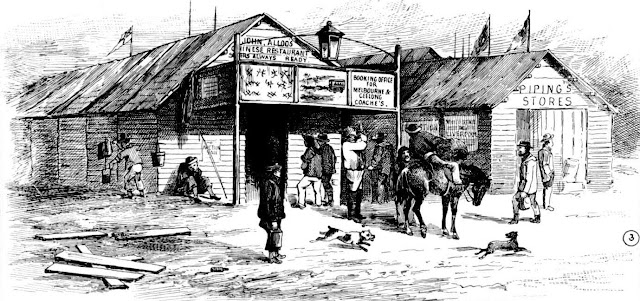 John Alloo's Chinese Restaurant, Main Road, Ballarat 1855