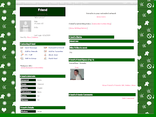 Myspace Default Layouts