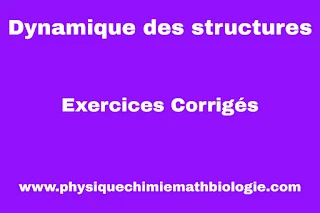 Exercices Corrigés Dynamique des structures PDF