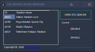 Images - Stadium Server Crowd Remover V1.0.0 PES 2017