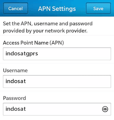 Cara Setting APN Kartu IM3/Mentari 4g LTE Terbaru