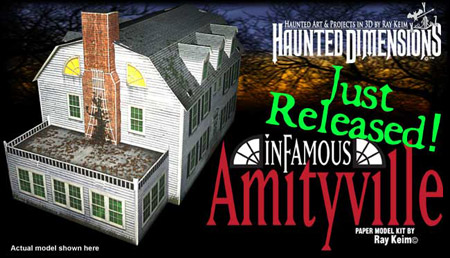 Amityville Horror House Papercraft