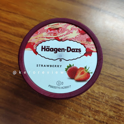 รีวิว ฮาเก้นดาส ไอศกรีมรสสตรอเบอร์รี่ (CR) Review Ice Cream Strawberry, Haagen Dazs Brand.