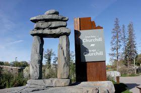 journey to churchill entrance